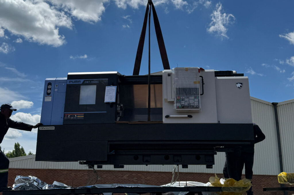 JFY BFC 6025 20kW Fiber Laser Installation in JHB | DN Solutions DNT 2600 L Delivered | Puma Machine Tools