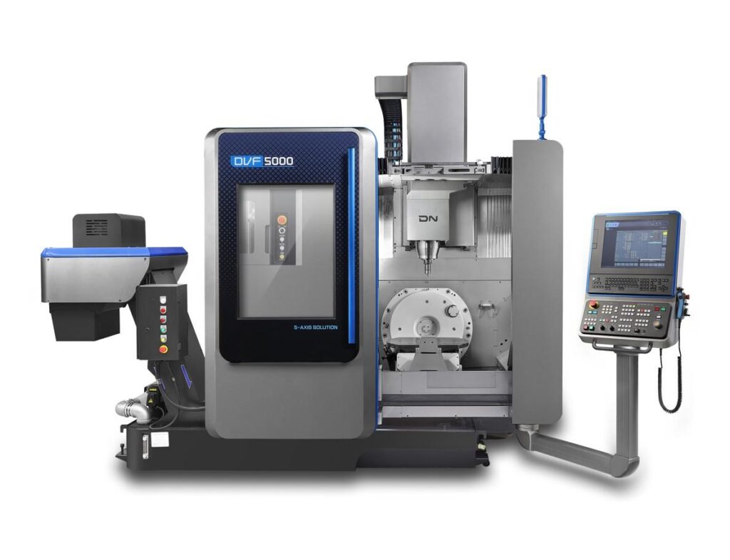 DN Solutions DVF 5000 5-Axis Machining Centre – In Stock at Puma Machine Tools DN Solutions DVF 5000 5-Axis Machining Centre | In Stock