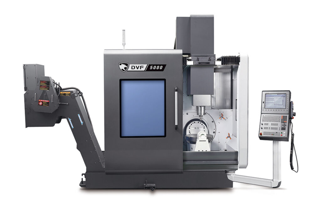 Vertical 5-Axis Machining Centers – DVF series