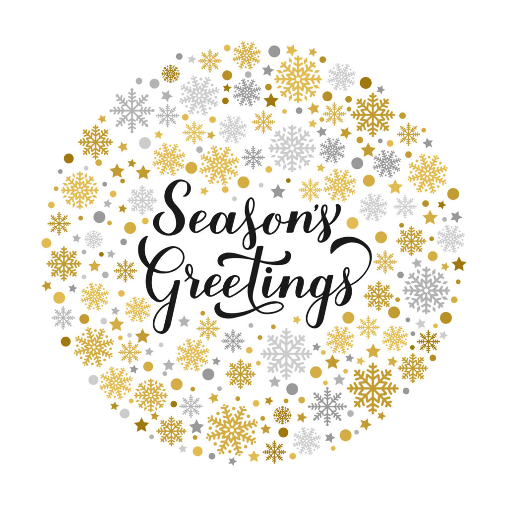 Season's Greetings and Standby Numbers