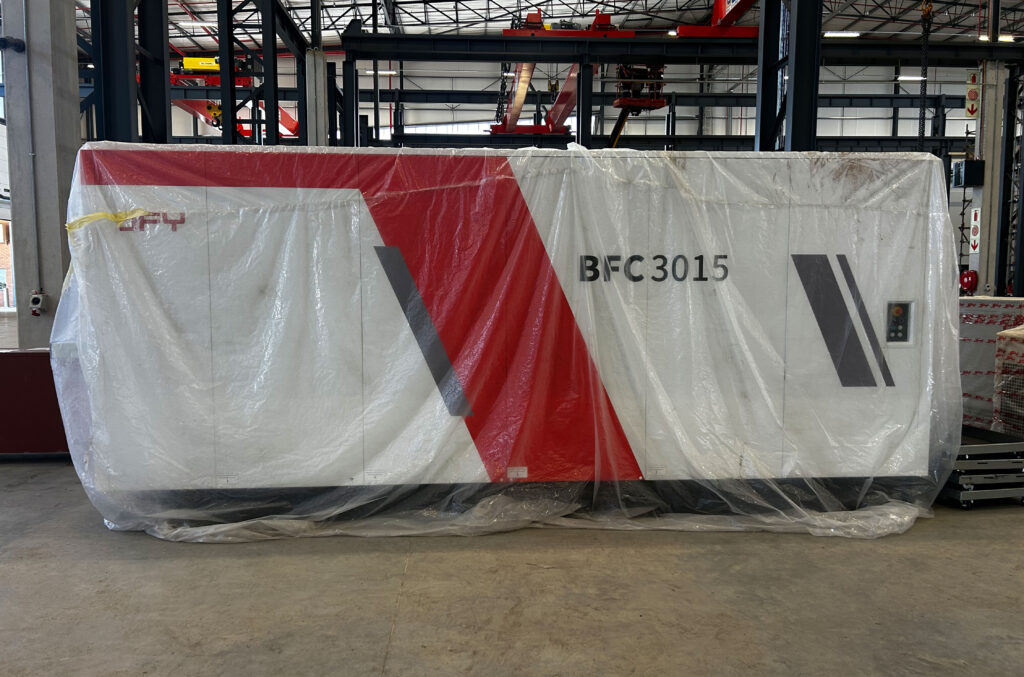 12kW JFY BFC 3015 Fiber Laser Delivered to New Manufacturing Facility | Puma Machine Tools South Africa