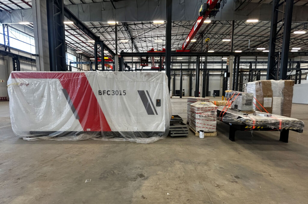 12kW JFY BFC 3015 Fiber Laser Delivered to New Manufacturing Facility | Puma Machine Tools South Africa